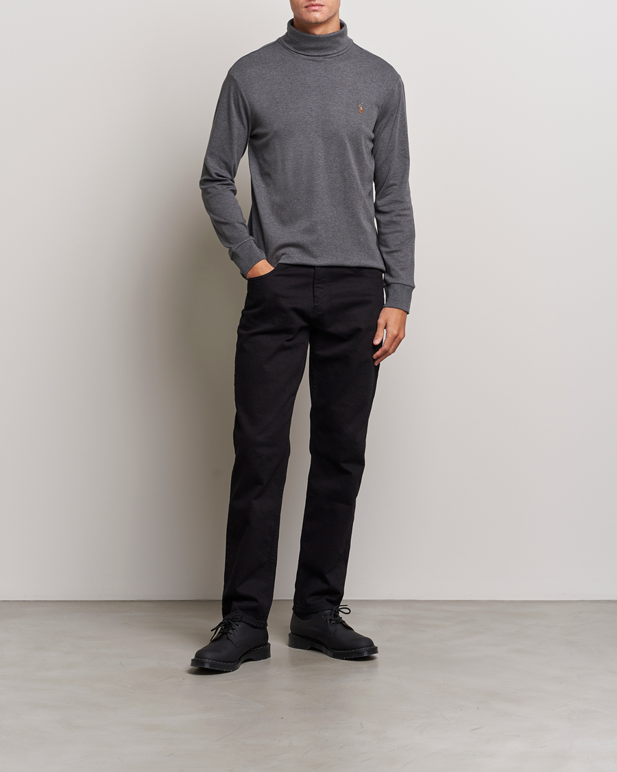 Heren | Truien | Polo Ralph Lauren | Luxury Pima Cotton Rollneck Barclay Heather