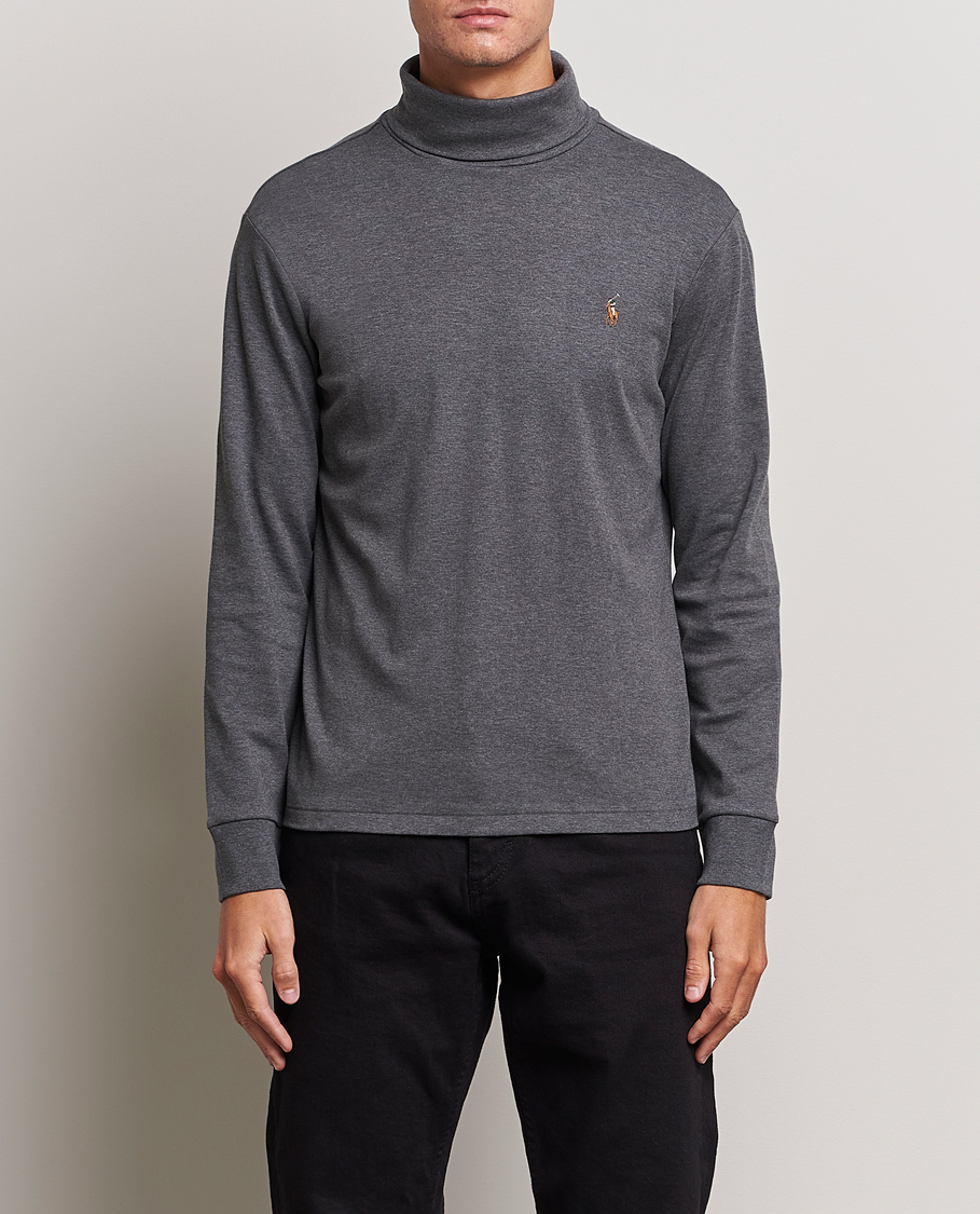 Heren | Truien | Polo Ralph Lauren | Luxury Pima Cotton Rollneck Barclay Heather
