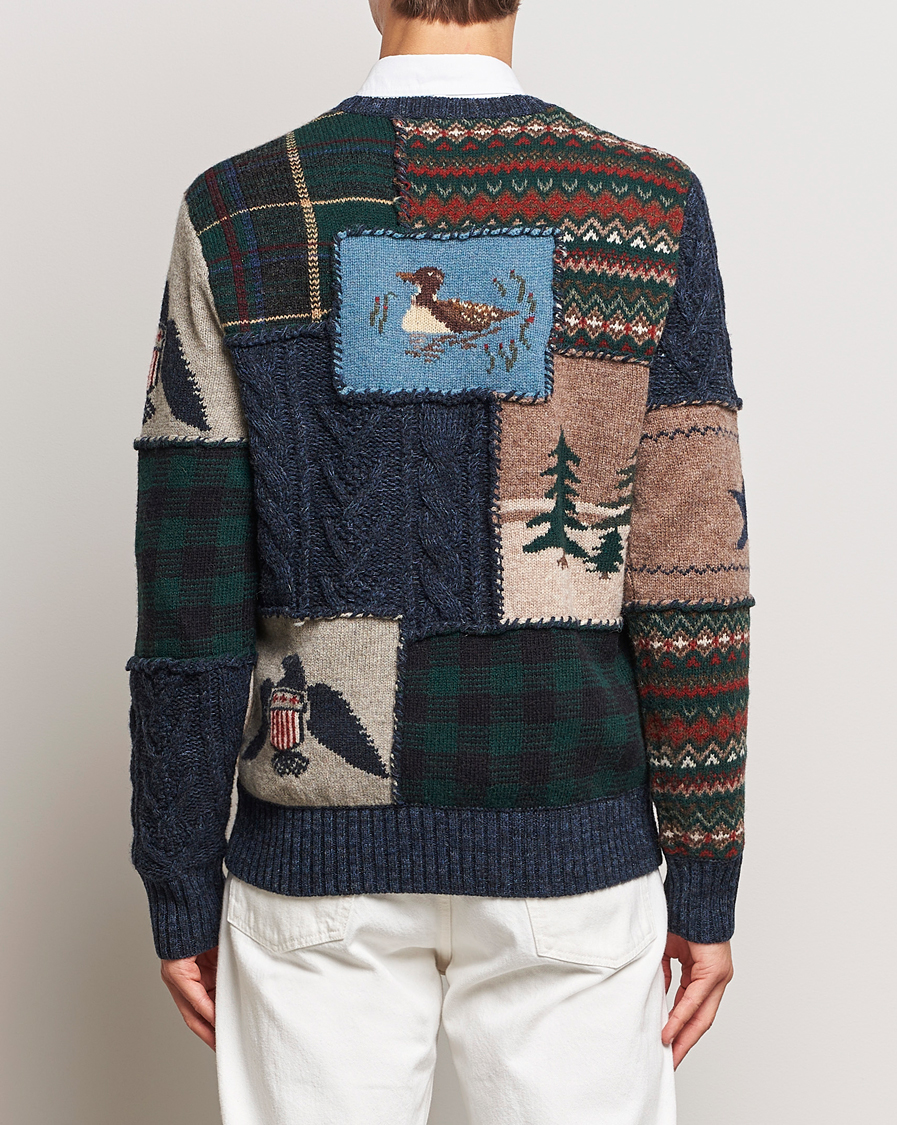 Heren | Truien | Polo Ralph Lauren | Wool Patchwork Knitted Sweater Multi