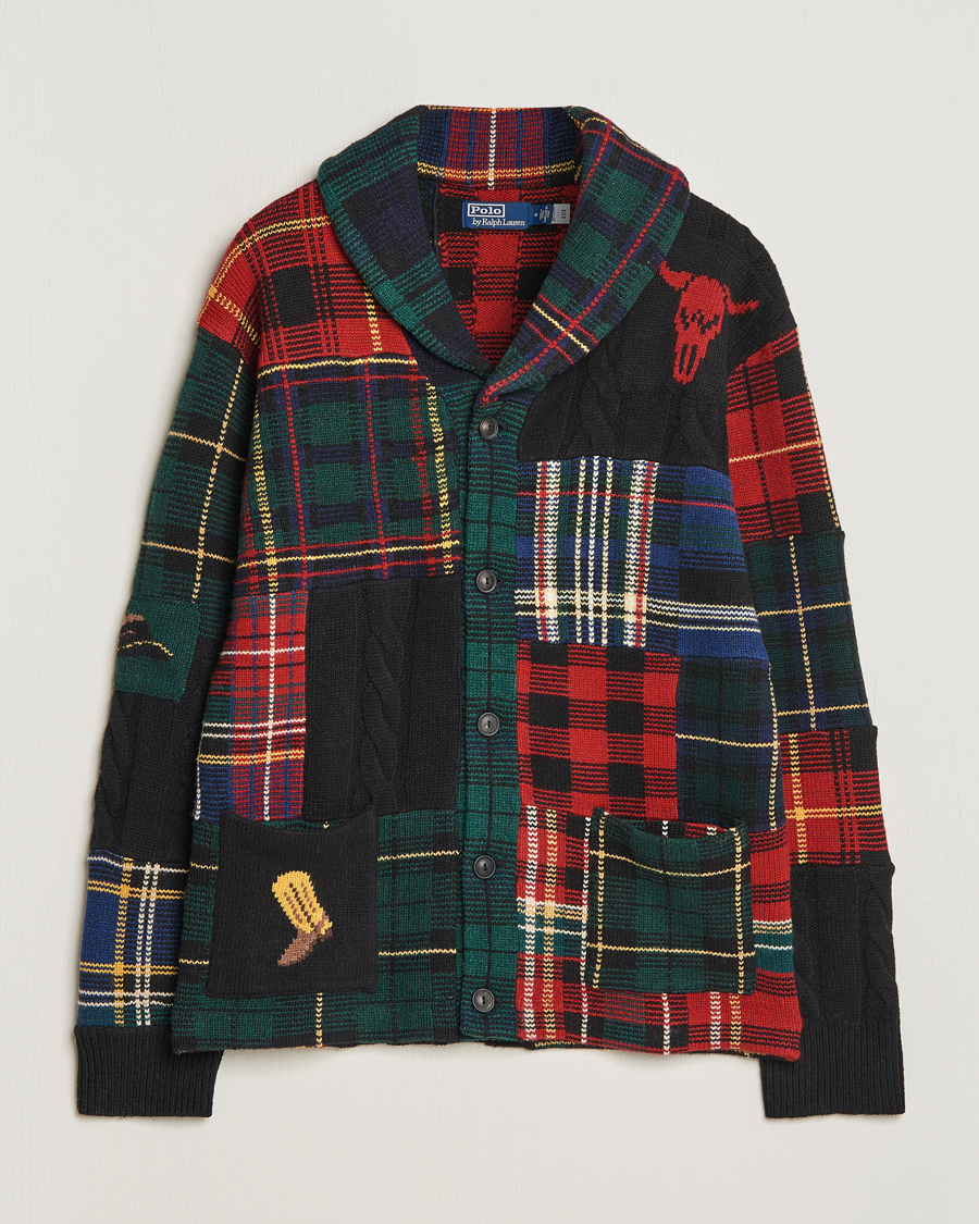 Heren | Truien | Polo Ralph Lauren | Wool Patchwork Cardigan Multi
