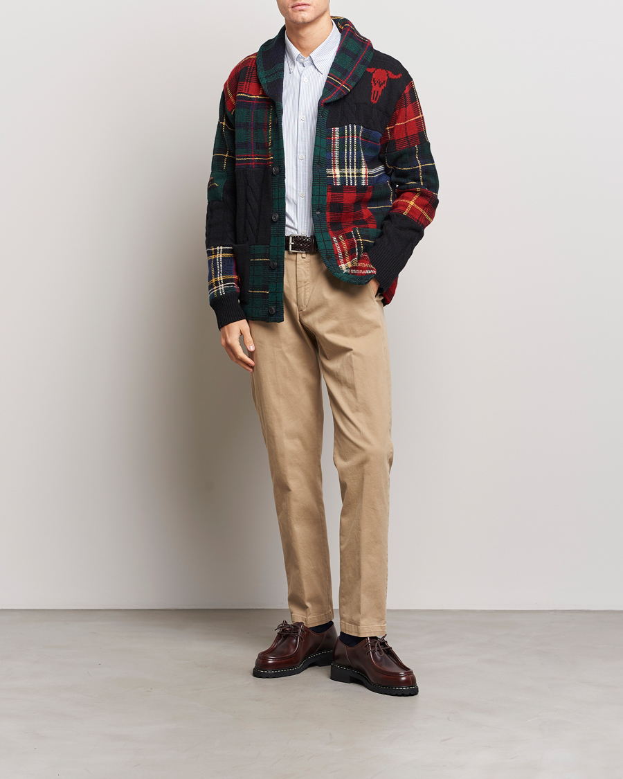 Heren | Truien | Polo Ralph Lauren | Wool Patchwork Cardigan Multi