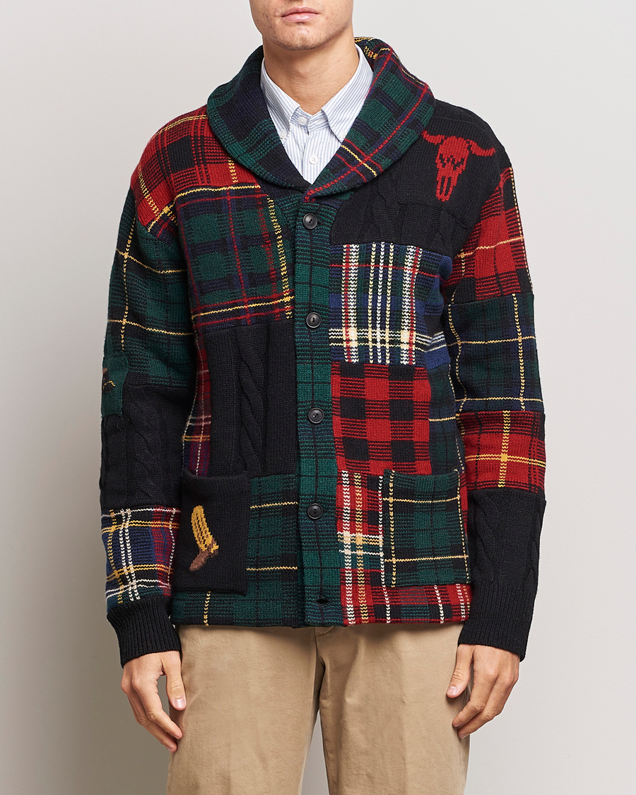 Heren | Truien | Polo Ralph Lauren | Wool Patchwork Cardigan Multi