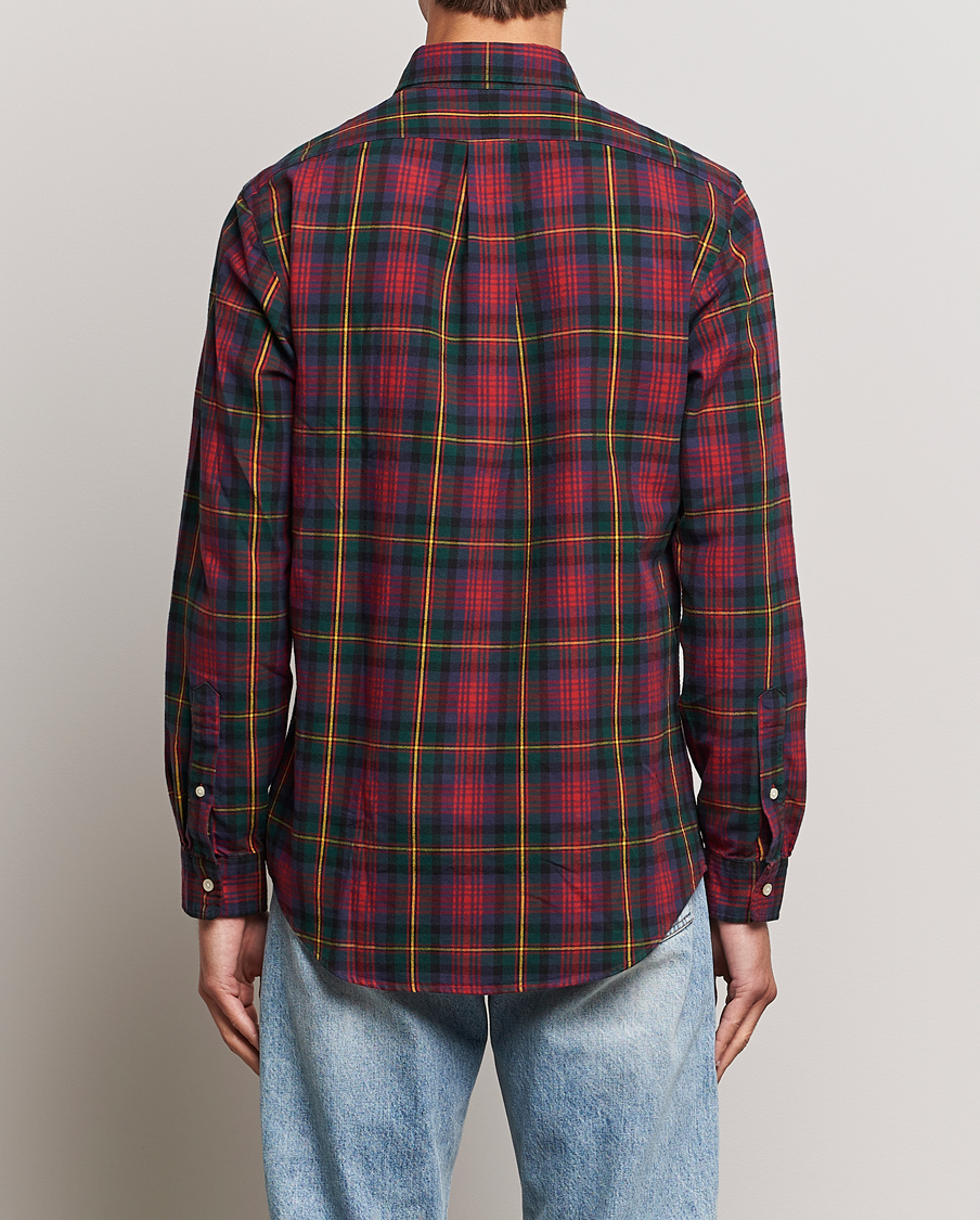 Heren | Overhemden | Polo Ralph Lauren | Custom Fit Checked Shirt Red/Green