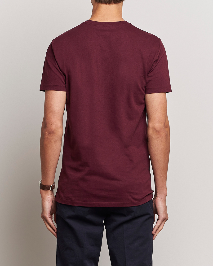 Heren | T-shirts | Polo Ralph Lauren | 3-Pack Crew Neck T-Shirt Wine/Green/Purple