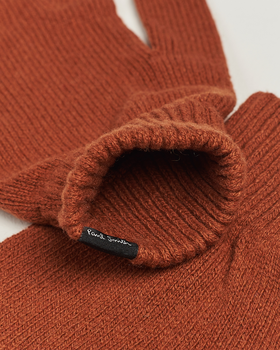 Heren |  | Paul Smith | Cashmere Glove Orange