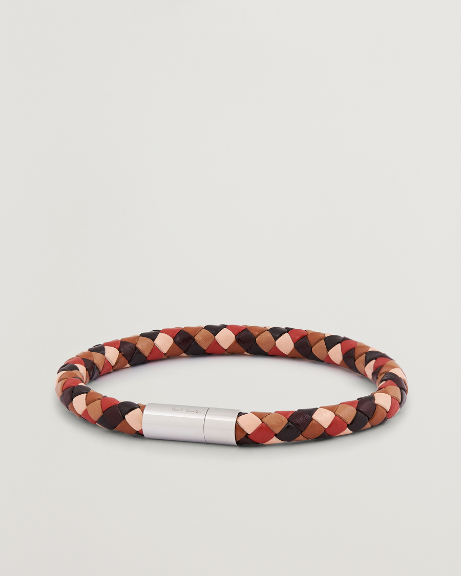 Heren | Paul Smith Leather Bracelet Multi | Paul Smith | Leather Bracelet Multi