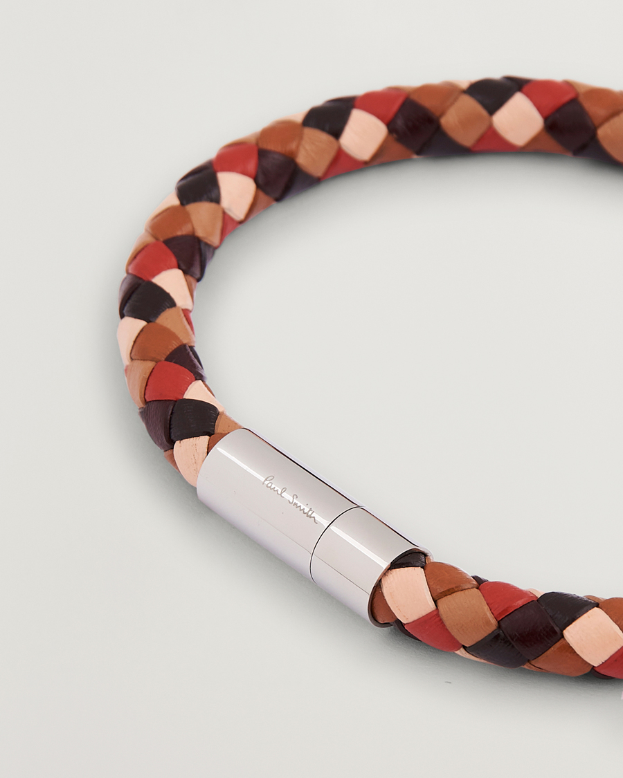 Heren | Paul Smith Leather Bracelet Multi | Paul Smith | Leather Bracelet Multi