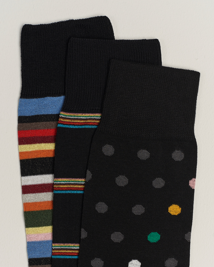 Heren |  | Paul Smith | 3-Pack Signature Tipping Socks Multi