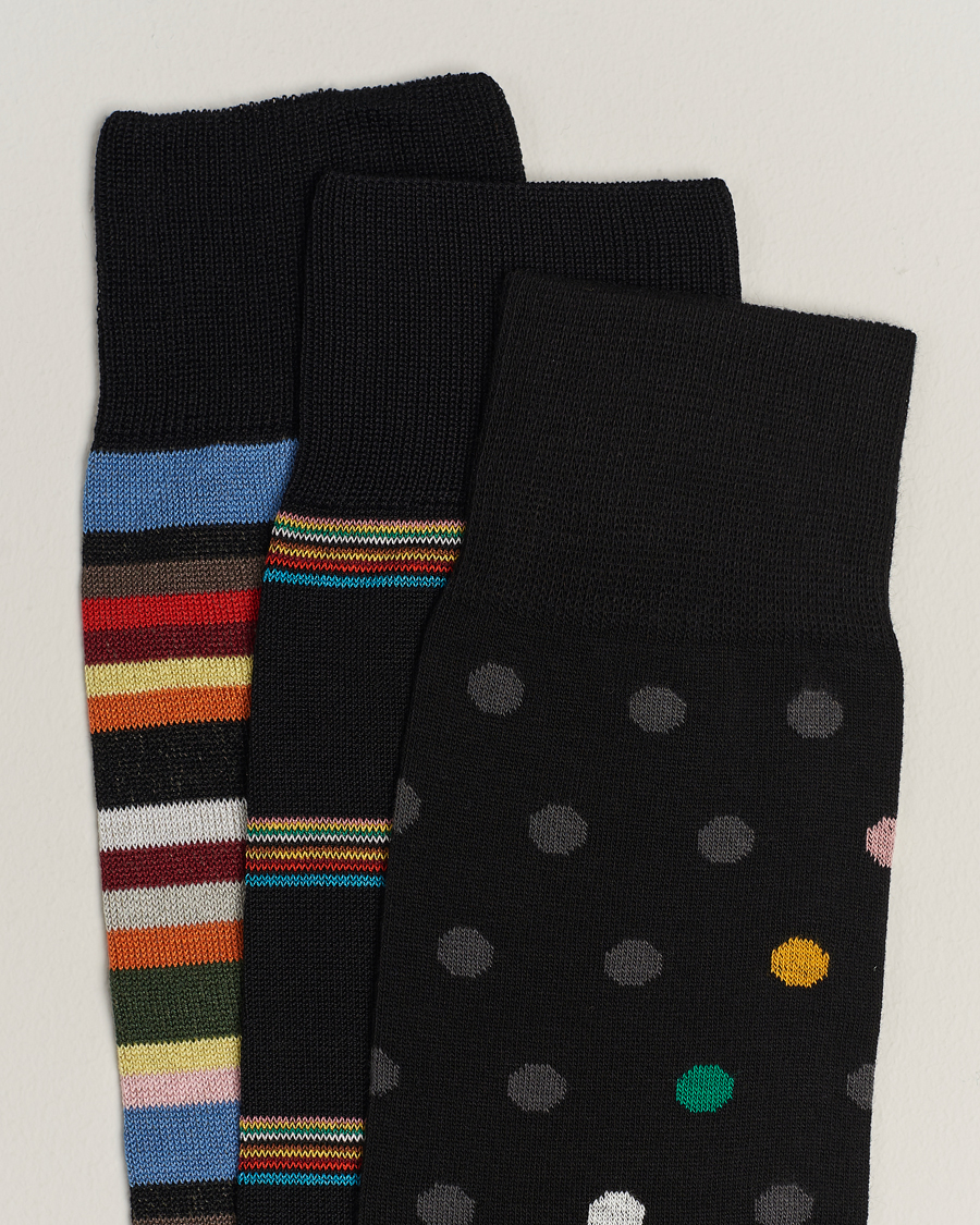 Heren | Ondergoed | Paul Smith | 3-Pack Signature Tipping Socks Multi