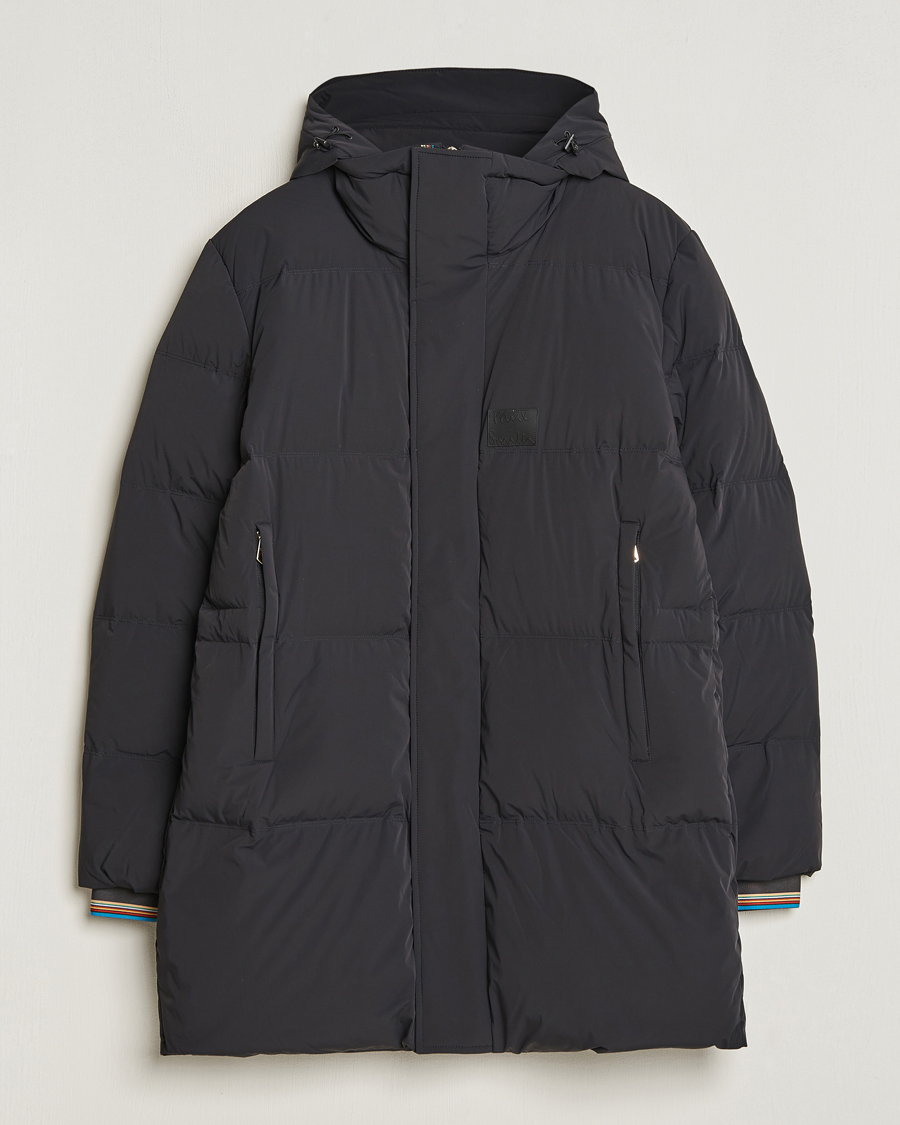 Heren | Jassen | Paul Smith | Hooded Down Coat Black