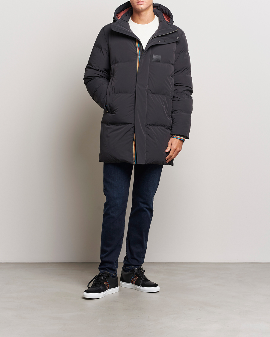 Heren | Jassen | Paul Smith | Hooded Down Coat Black