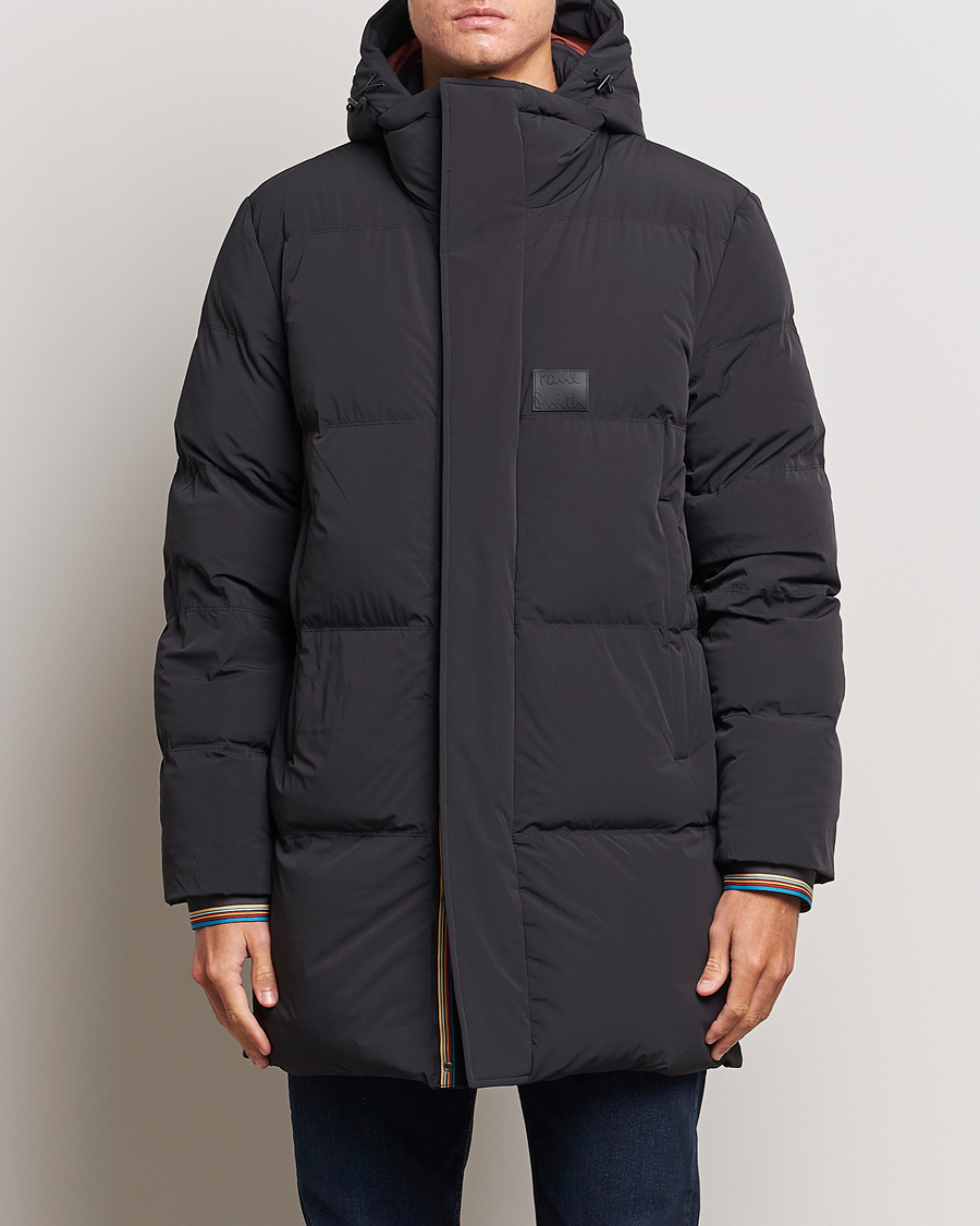 Heren | Jassen | Paul Smith | Hooded Down Coat Black