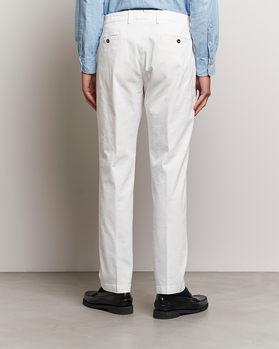 Heren | Broeken | Briglia 1949 | Soho Tailored Easy Fit Chino Off White