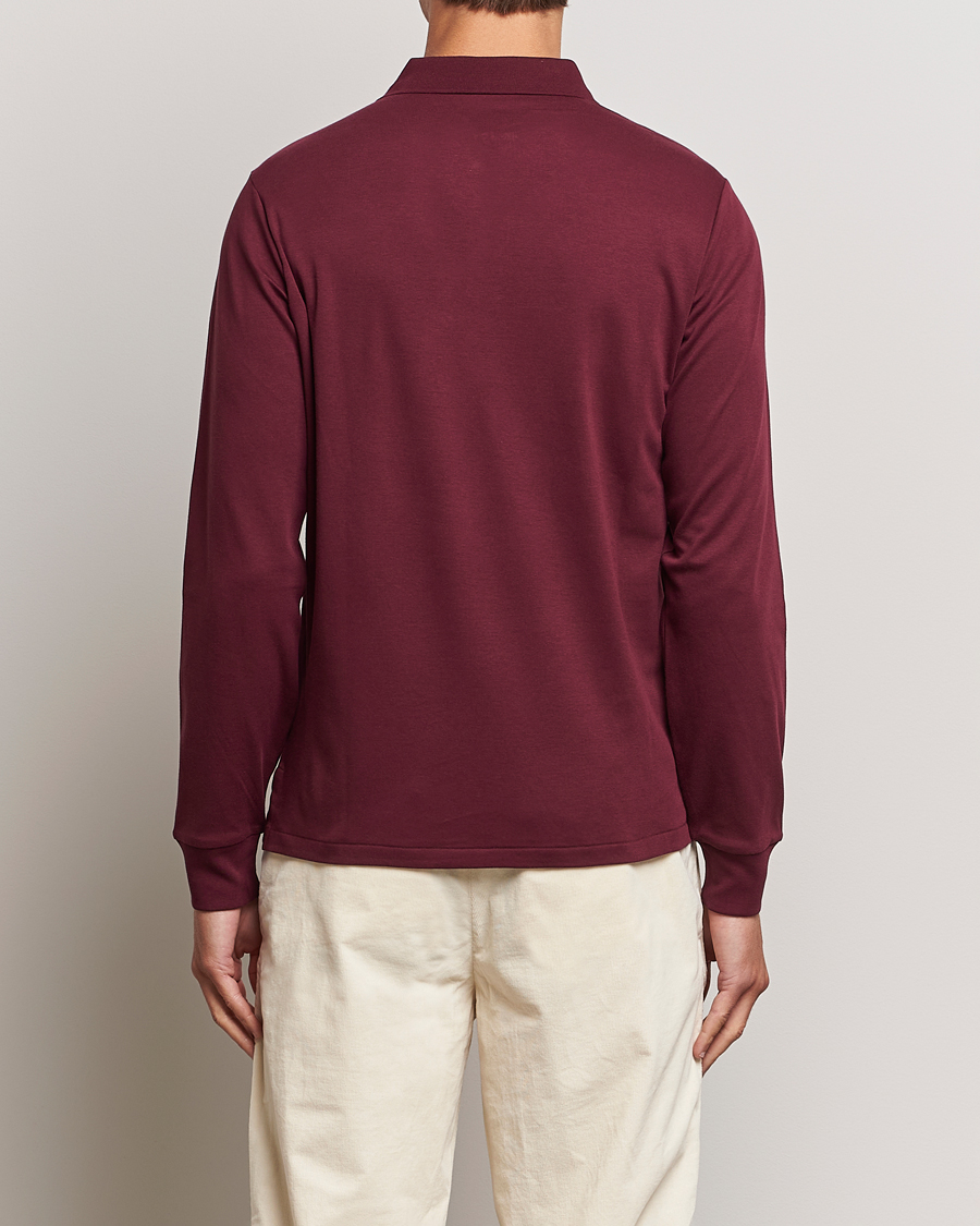 Heren | Truien | Polo Ralph Lauren | Luxury Pima Cotton Long Sleeve Polo Harvard Wine