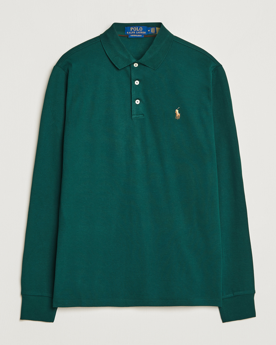 Long sleeve polo heren ralph lauren sales