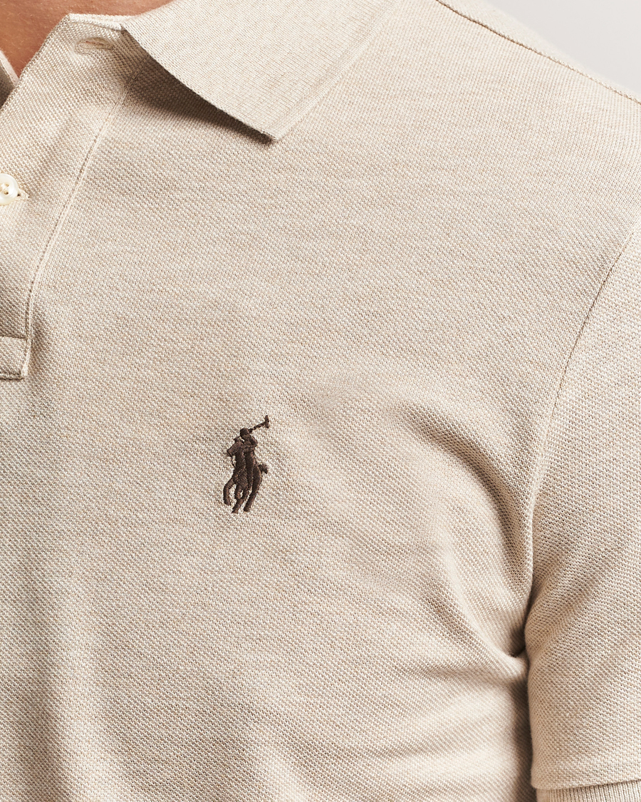 Heren | Polo's | Polo Ralph Lauren | Custom Slim Fit Polo Expedition Dune Heather