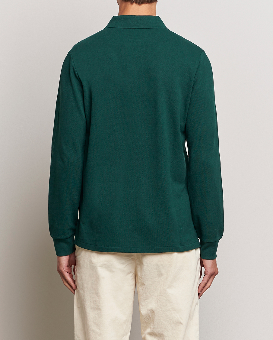 Heren | Truien | Polo Ralph Lauren | Custom Slim Fit Long Sleeve Polo Hunt Club Green