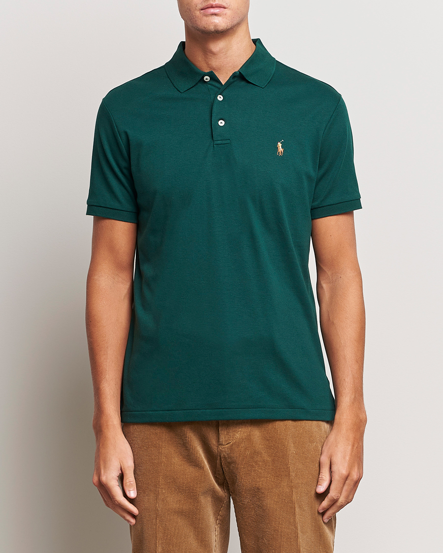 Heren | Polo's | Polo Ralph Lauren | Luxury Pima Cotton Polo Hunt Club Green