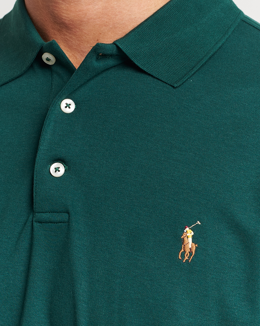 Heren | Polo's | Polo Ralph Lauren | Luxury Pima Cotton Polo Hunt Club Green