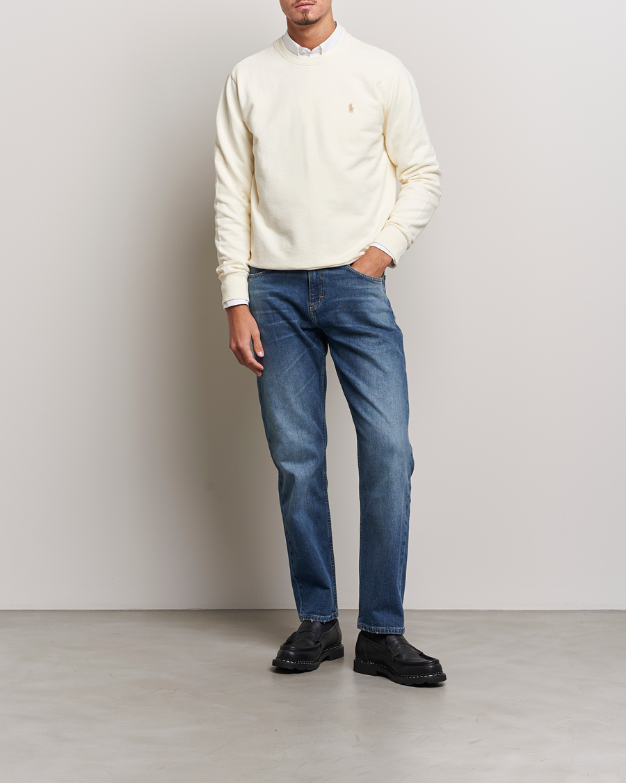 Heren | Truien | Polo Ralph Lauren | Loopback Terry Sweatshirt Clubhouse Cream