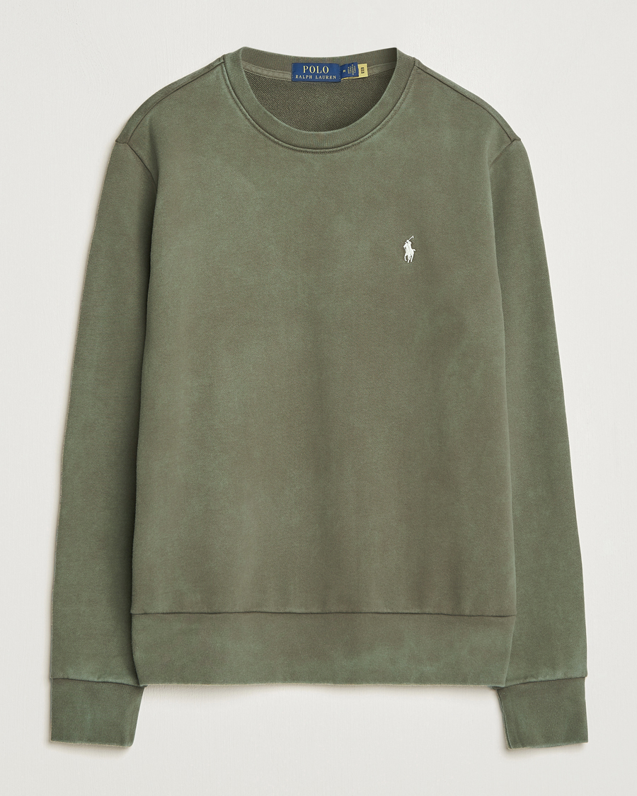 Heren | Truien | Polo Ralph Lauren | Loopback Terry Crew Neck Sweatshirt Defender Green