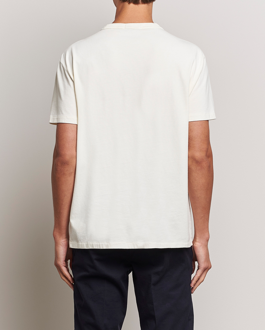 Heren | T-shirts | Polo Ralph Lauren | Loopback Crew Neck T-Shirt Clubhouse Cream