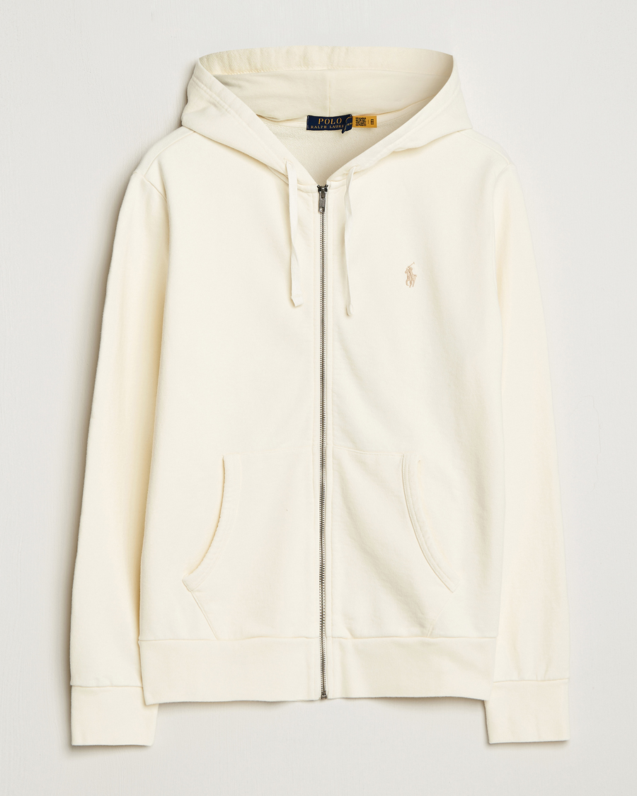 Heren | Truien | Polo Ralph Lauren | Loopback Terry Full-Zip Hoodie Clubhouse Cream