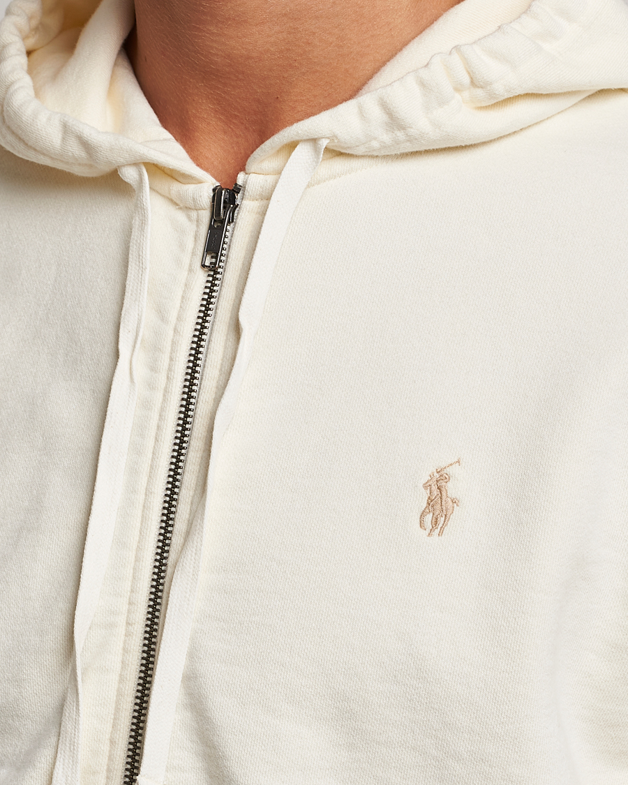 Heren | Truien | Polo Ralph Lauren | Loopback Terry Full-Zip Hoodie Clubhouse Cream