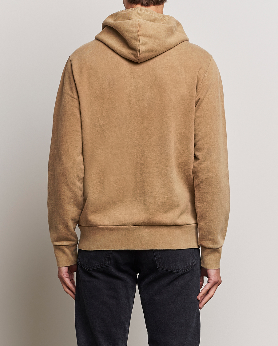 Heren | Truien | Polo Ralph Lauren | Loopback Full Zip Hoodie Rustic Tan