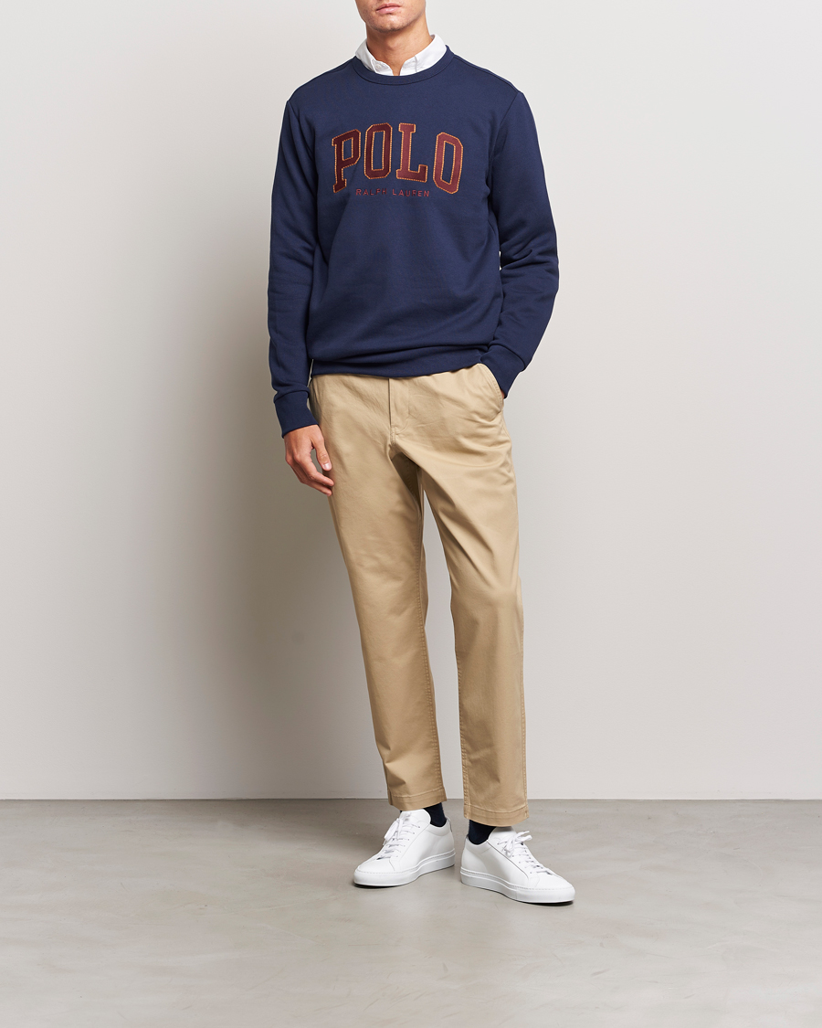 Heren | Truien | Polo Ralph Lauren | RL Fleece Logo Sweatshirt Cruise Navy