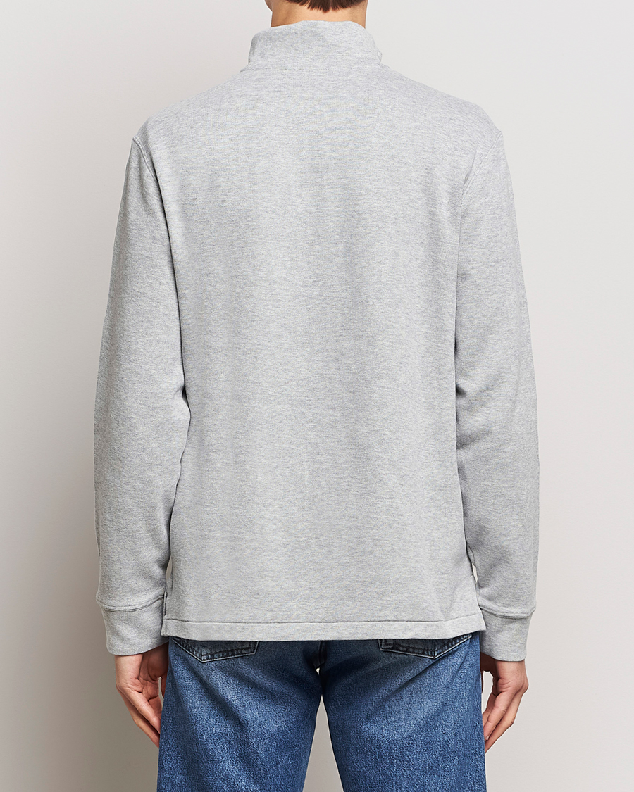 Heren | Truien | Polo Ralph Lauren | Double Knit Jaquard Half Zip Sweater Andover Heather