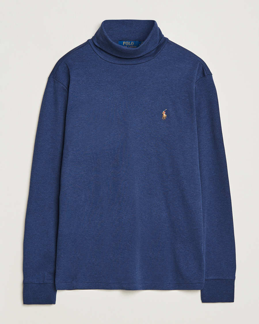Heren | Truien | Polo Ralph Lauren | Luxury Pima Cotton Rollneck Spring Navy Heather