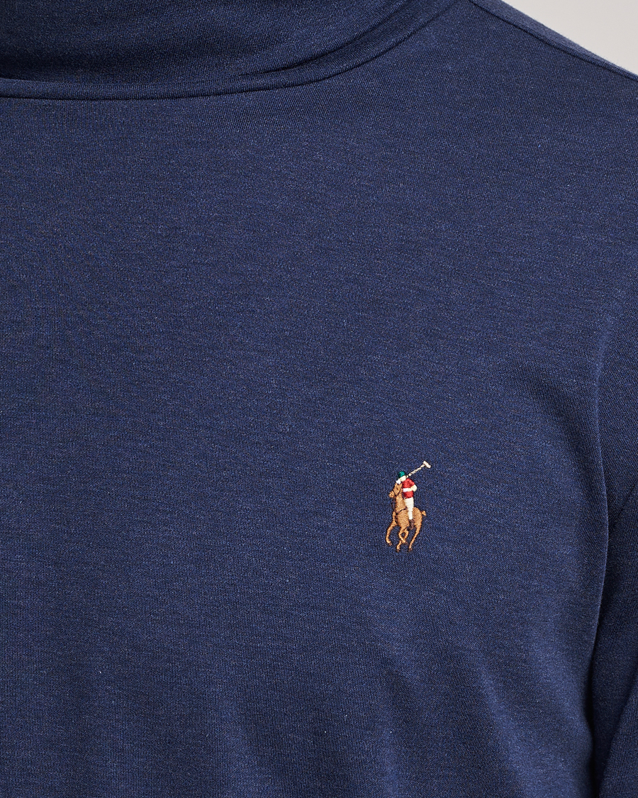 Heren | Truien | Polo Ralph Lauren | Luxury Pima Cotton Rollneck Spring Navy Heather