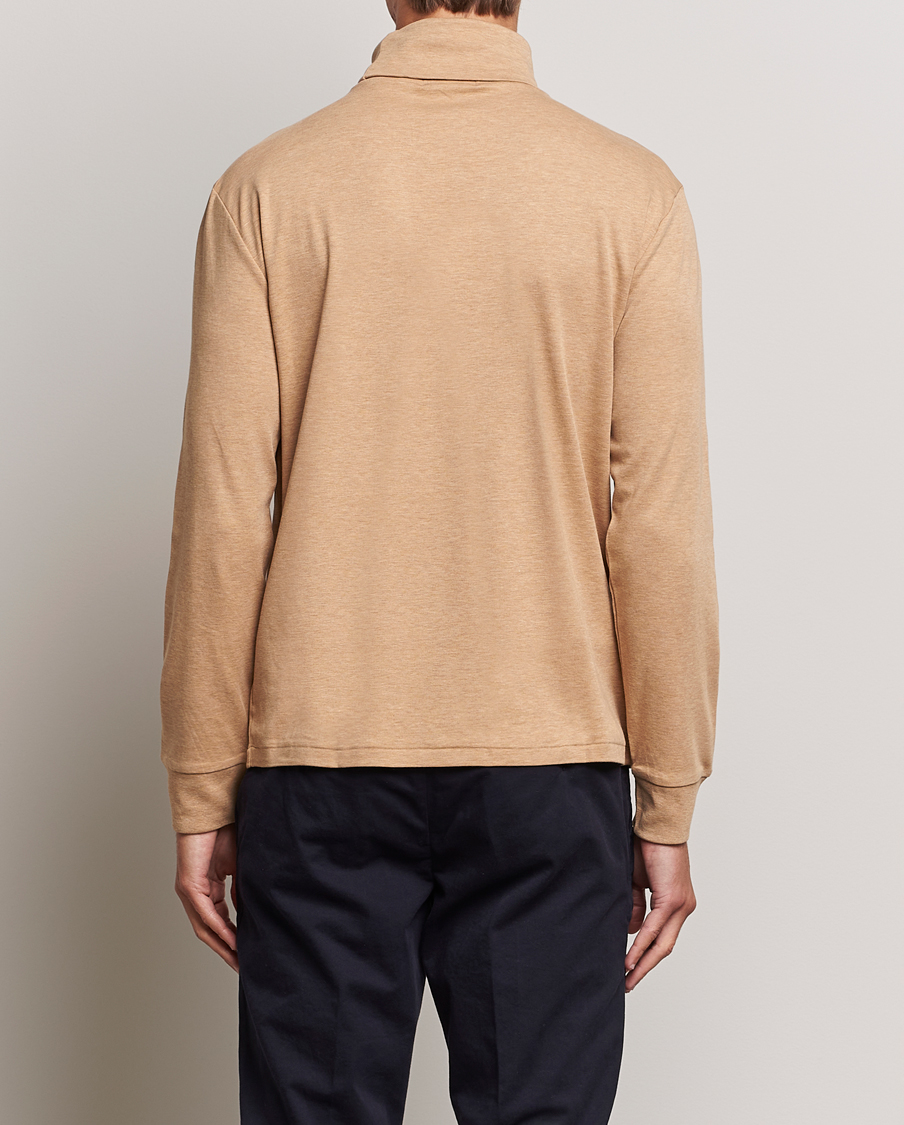 Heren | Truien | Polo Ralph Lauren | Luxury Pima Cotton Rollneck Camel Heather