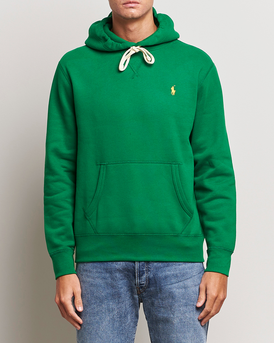 Heren | Truien | Polo Ralph Lauren | RL Fleece Hoodie Athletic Green