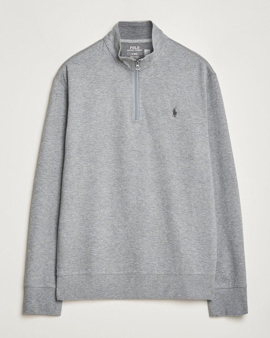 Heren | Truien | Polo Ralph Lauren | Tech Double Knit Half Zip Steel Heather