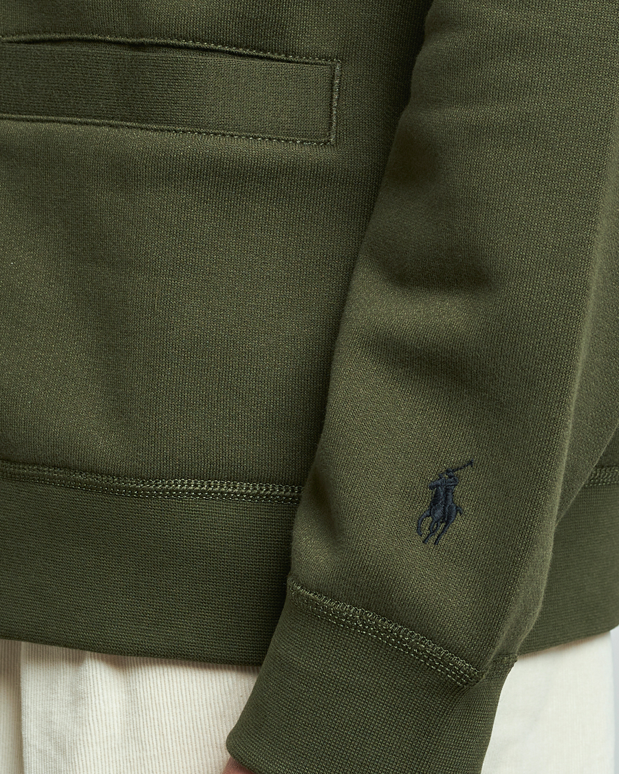Heren | Truien | Polo Ralph Lauren | RL Fleece Cardigan Armadillo Green