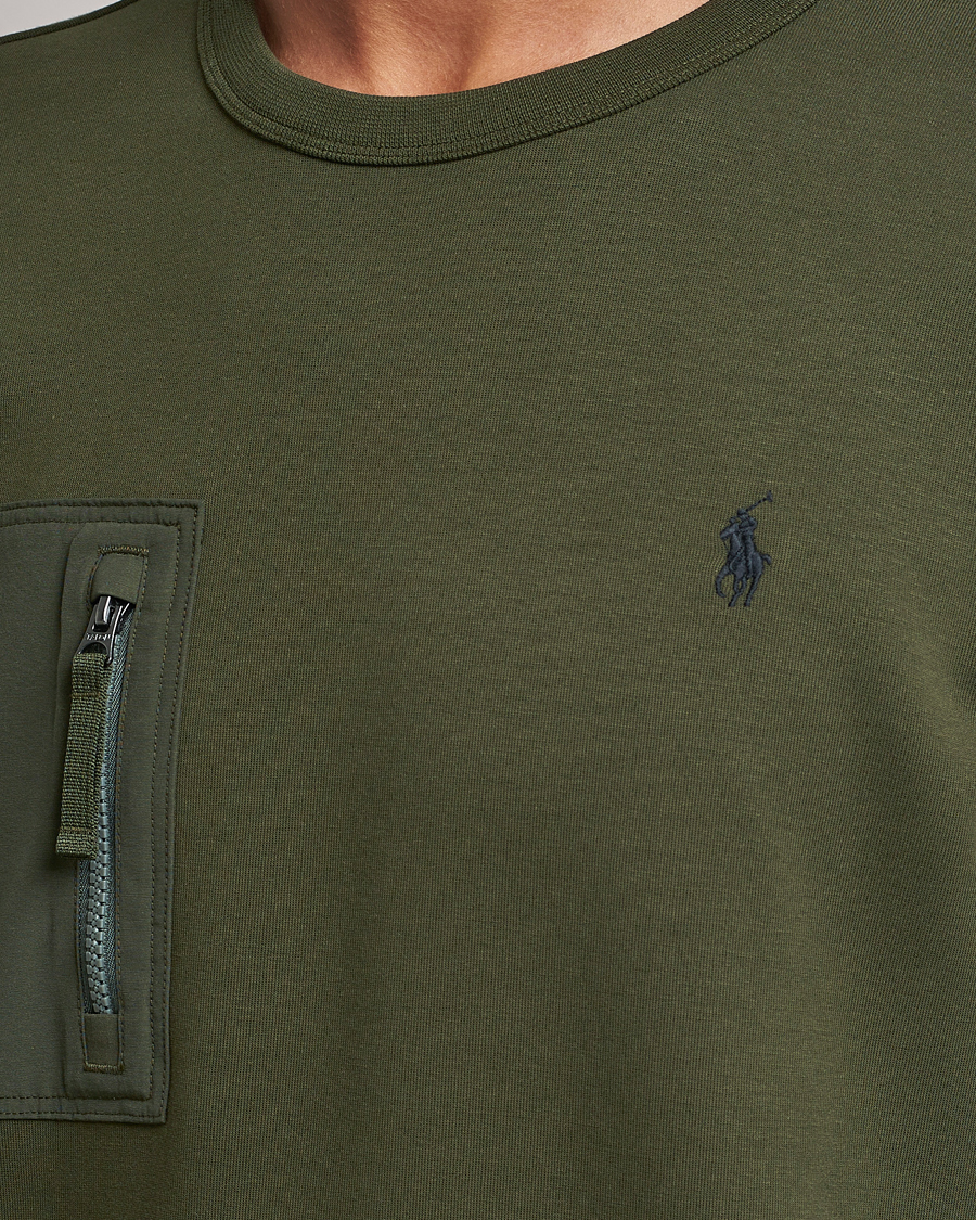 Heren | Truien | Polo Ralph Lauren | Double Knit Pocket Sweatshirt Company Olive