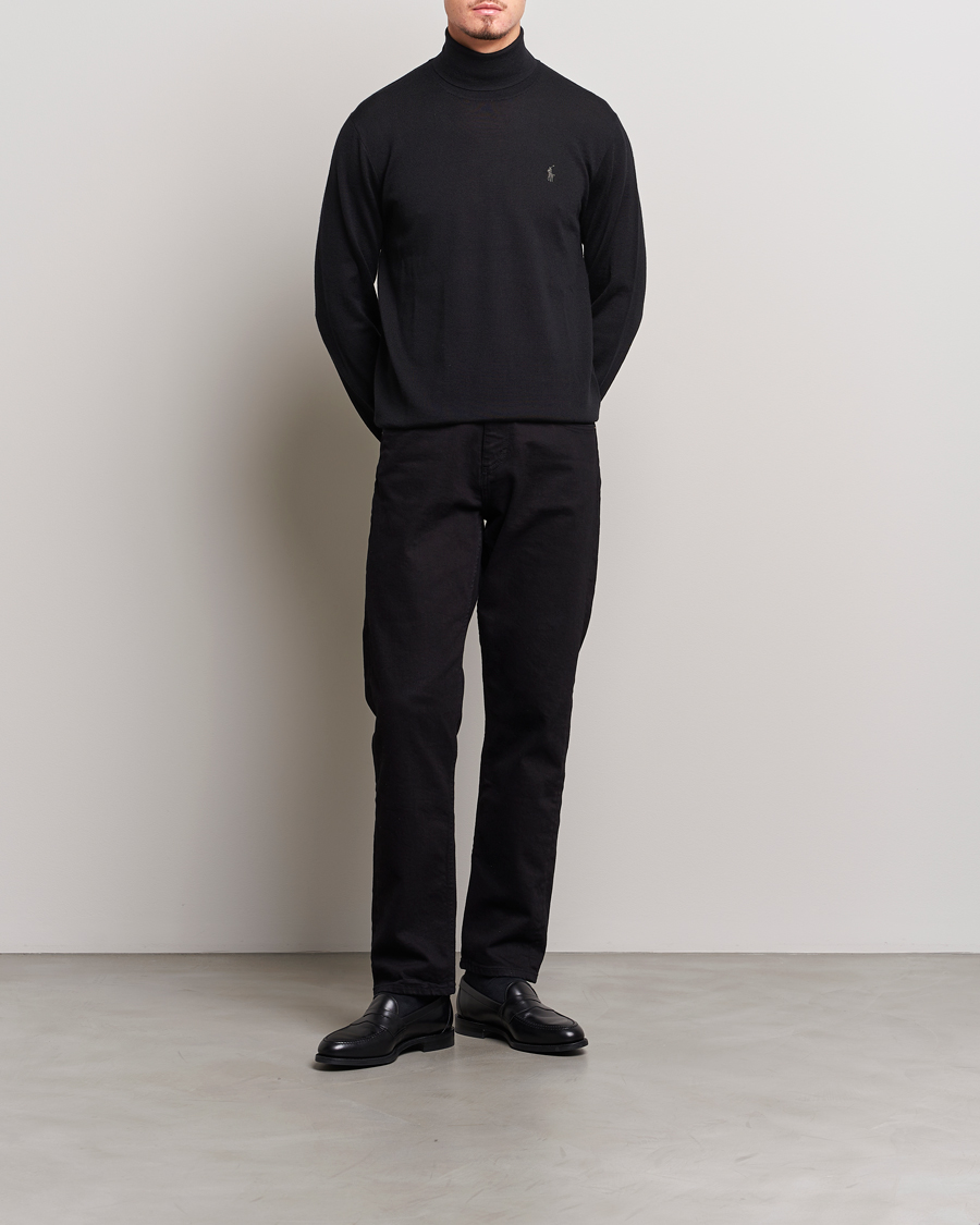 Heren | Truien | Polo Ralph Lauren | Merino Knitted Rollneck Black