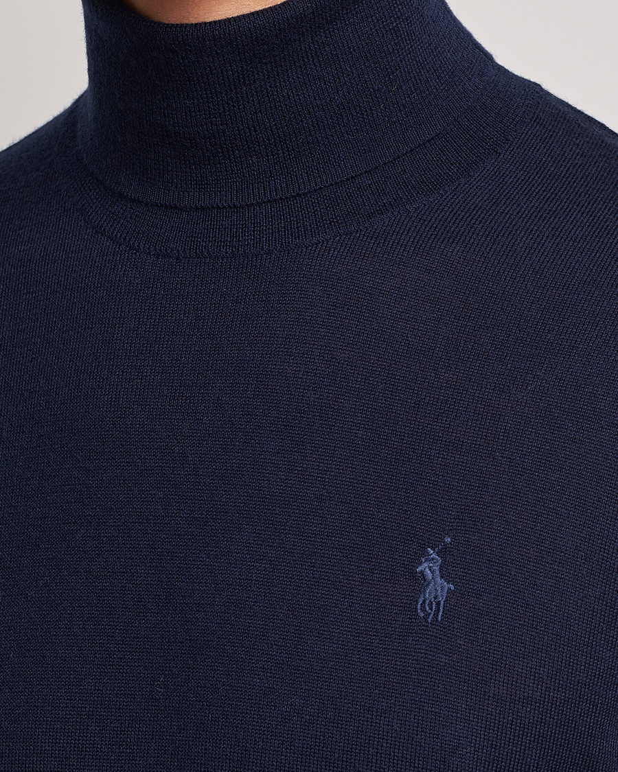 Heren | Truien | Polo Ralph Lauren | Merino Knitted Rollneck Hunter Navy