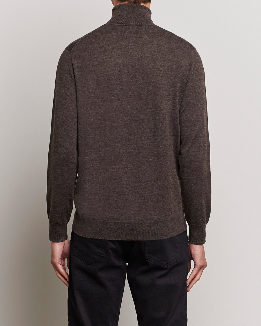 Heren | Truien | Polo Ralph Lauren | Merino Knitted Rollneck Brown Heather