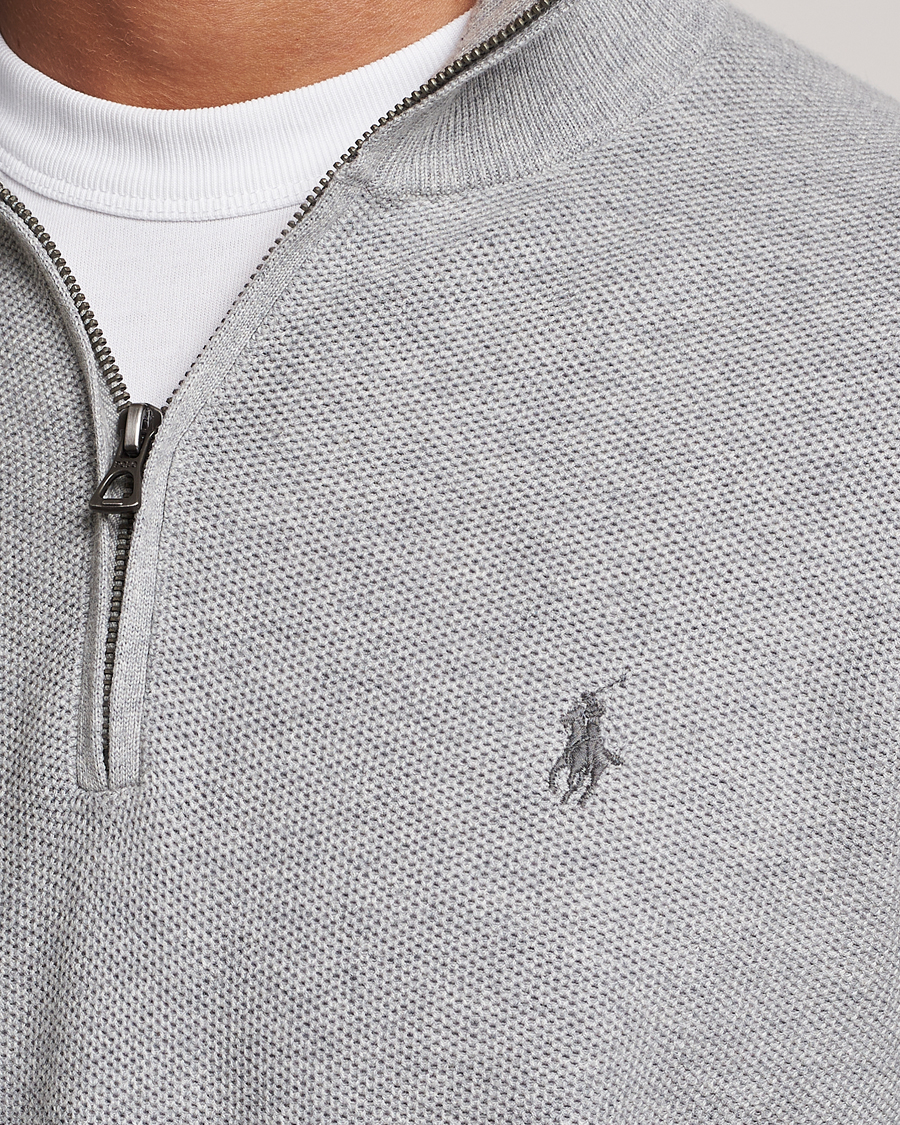 Heren | Truien | Polo Ralph Lauren | Textured Half Zip Andover Heather