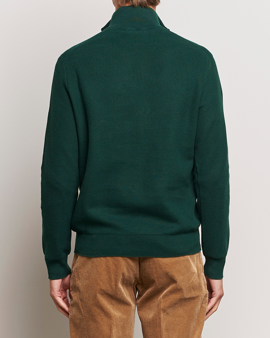 Heren | Truien | Polo Ralph Lauren | Textured Half Zip Hunt Club Green