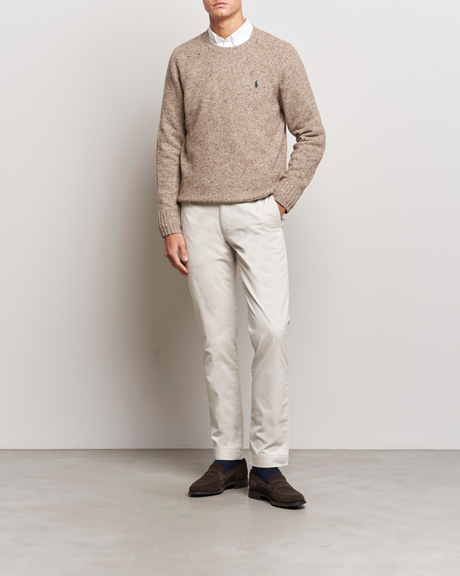 Heren | Truien | Polo Ralph Lauren | Wool Knitted Donegal Sweater Bark