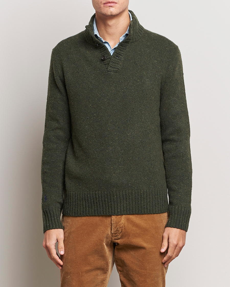 Heren | Truien | Polo Ralph Lauren | Wool Knitted Donegal Moss Green