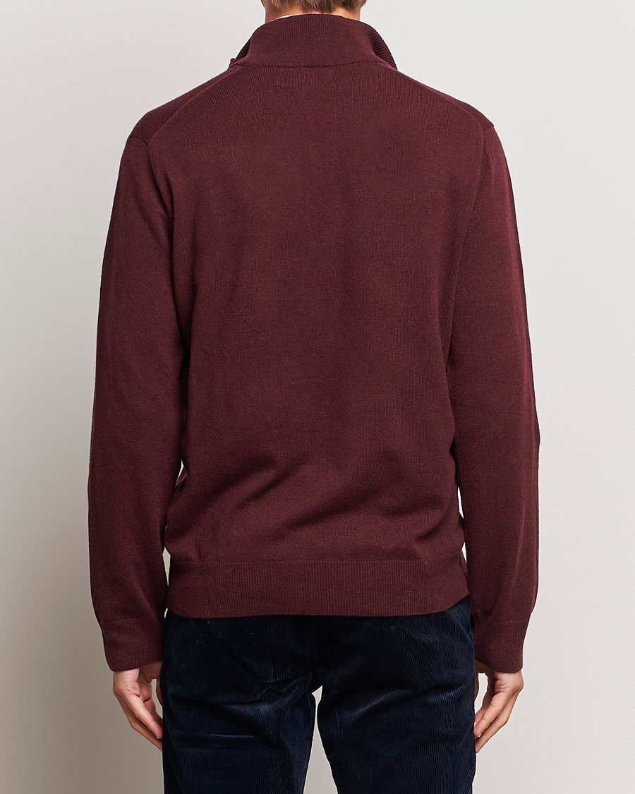 Heren | Truien | Polo Ralph Lauren | Merino Half-Zip Sweater Aged Wine Heather