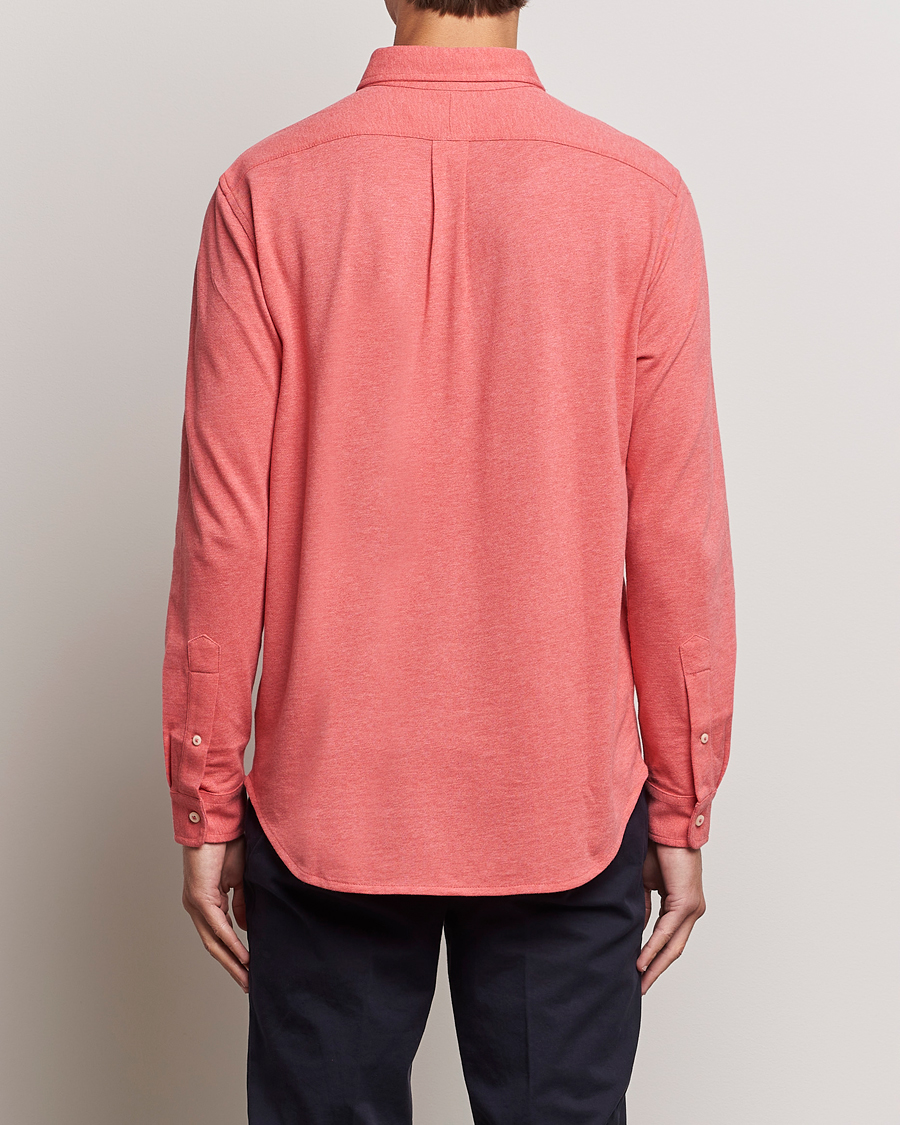 Heren | Overhemden | Polo Ralph Lauren | Slim Fit Featherweight Mesh Shirt Highland Rose Heather