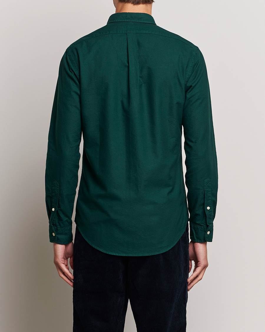 Heren | Overhemden | Polo Ralph Lauren | Slim Fit Garment Dyed Oxford Moss Agate