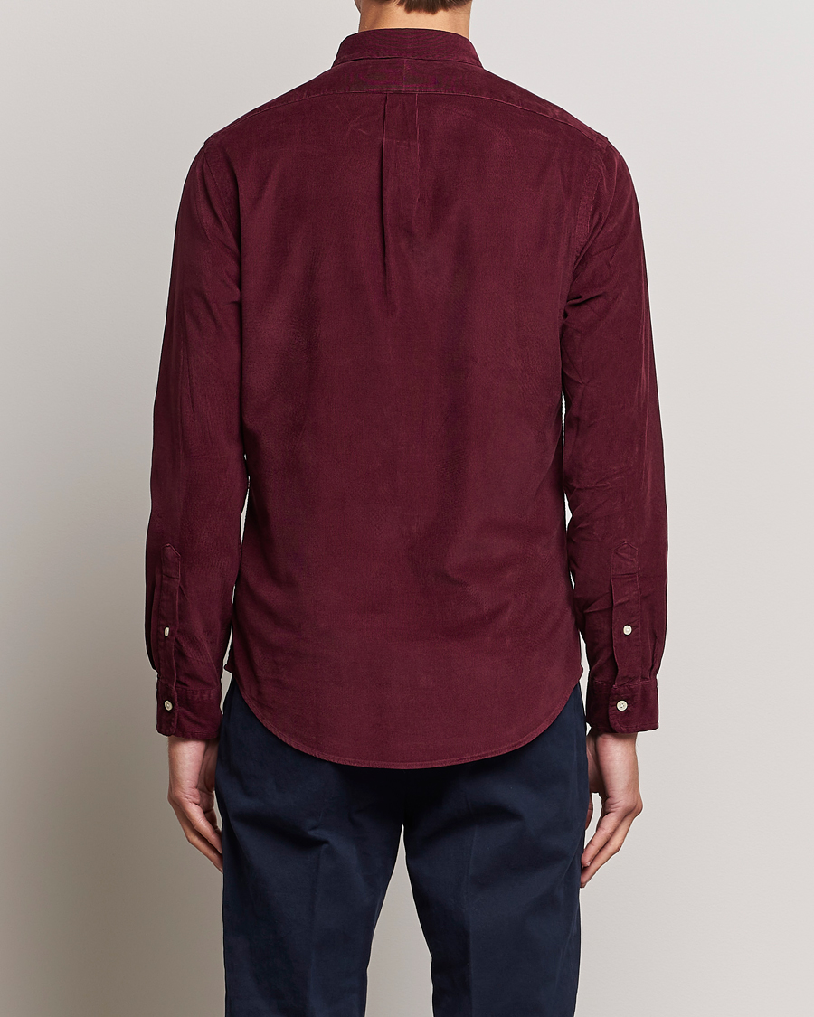 Heren | Overhemden | Polo Ralph Lauren | Slim Fit Corduroy Shirt Harvard Wine