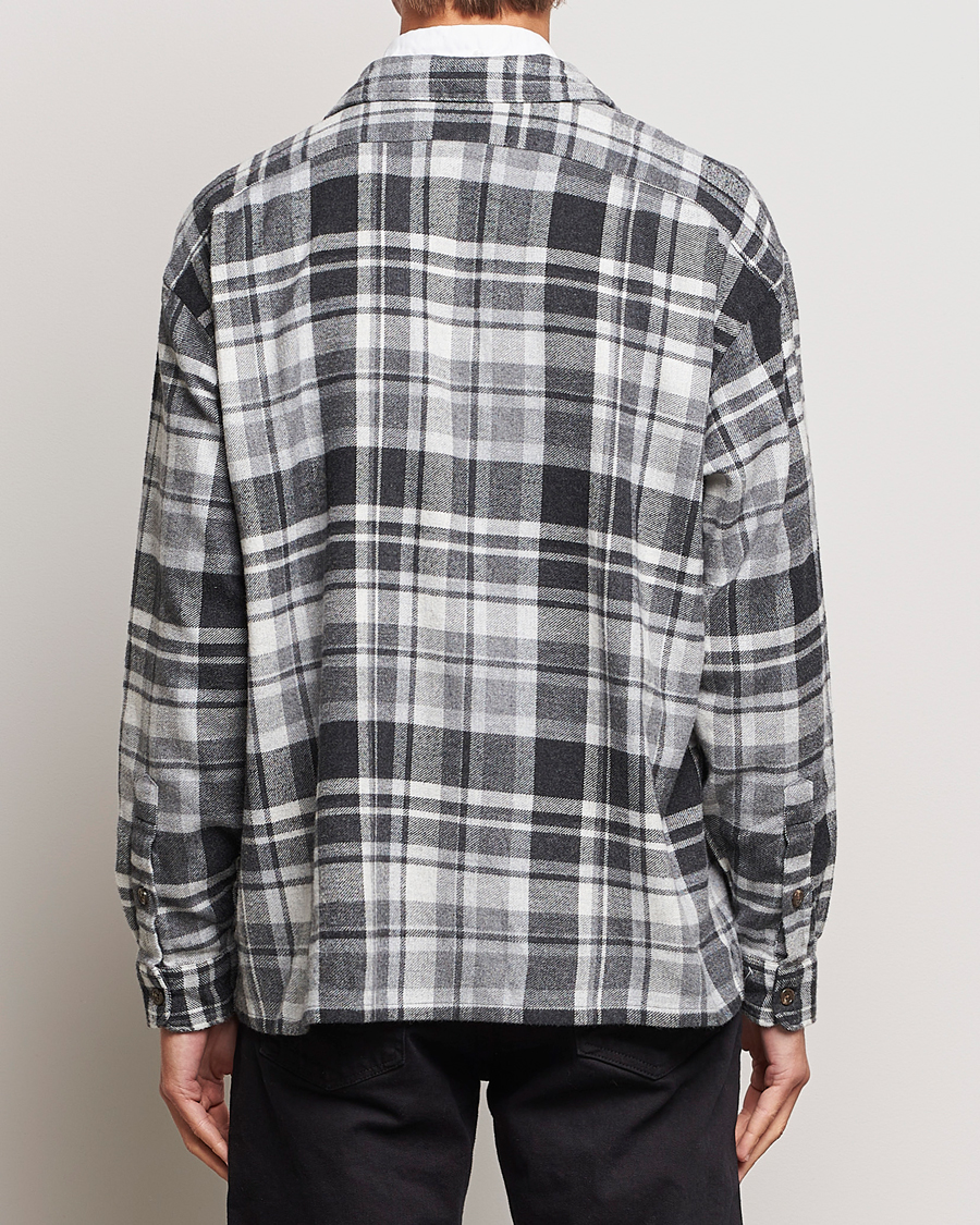 Heren | Overhemden | Polo Ralph Lauren | Brushed Flannel Checked Shirt Grey